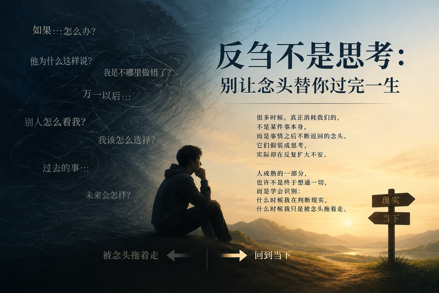 反刍不是思考:别让念头替你过完一生